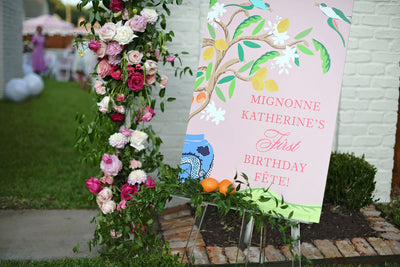 Mignonne's First Birthday Fete!