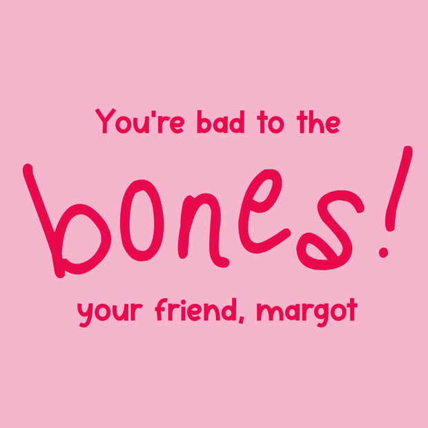 Pink Bones Tag