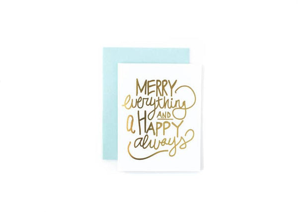Merry Everything Greeting Card