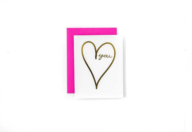Heart You Greeting Card