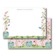 Abstract Chinoiserie Stationery
