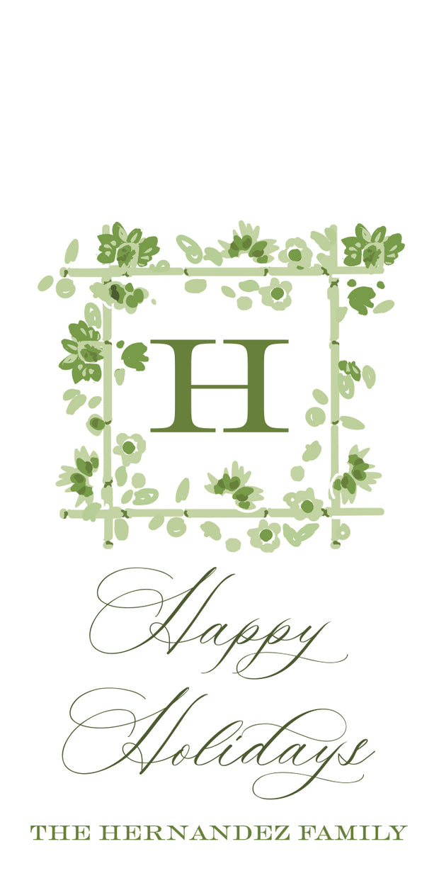 Bespoke Green Gift Tag