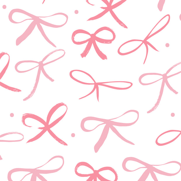 Bitty Bows Pink Calling Card