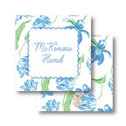 Blue Tulips Calling Card