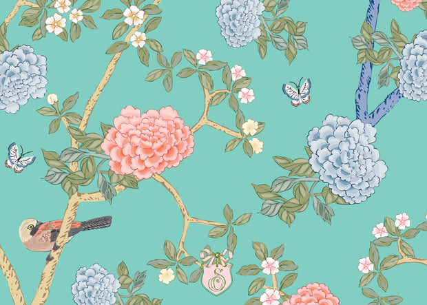 Chinoiserie Blooms Stationery