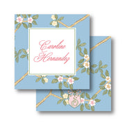 Chinoiserie Branch - Blue Calling Card
