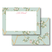 Chinoiserie Branch - Green Stationery