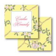 Chinoiserie Branch - Yellow Calling Card