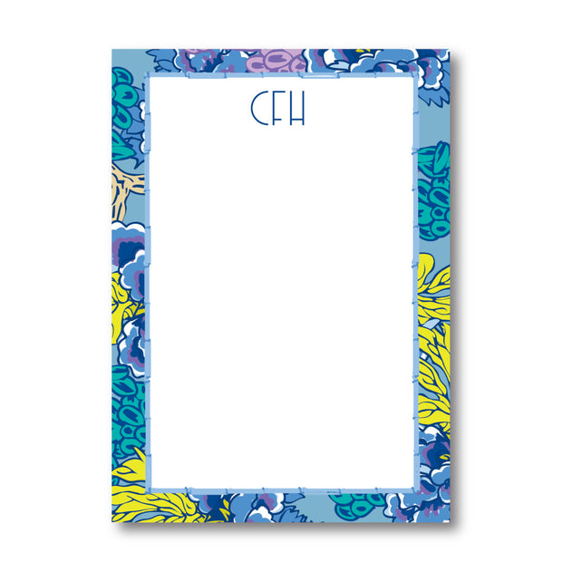 Blue Chinoiserie Notepad