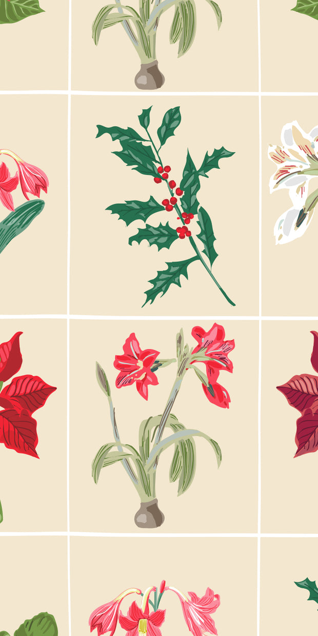 Christmas Botanicals Gift Tag