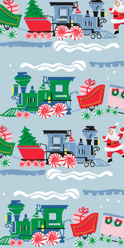 Christmas Train Gift Tag