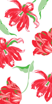 Christmas Tulips Gift Tag