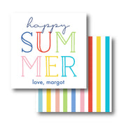 Colorful Summer Tag