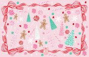 Gingerbread Party Landscape Invitation