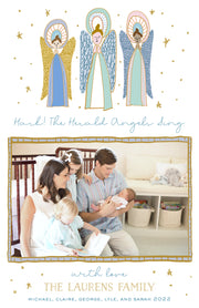 Herald Angels - Portrait Christmas Card