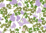 Lavender Geranium Stationery