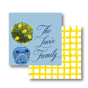 Lemon Topiary Calling Card