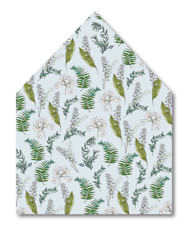 Lily of the Valley Envelope Liner