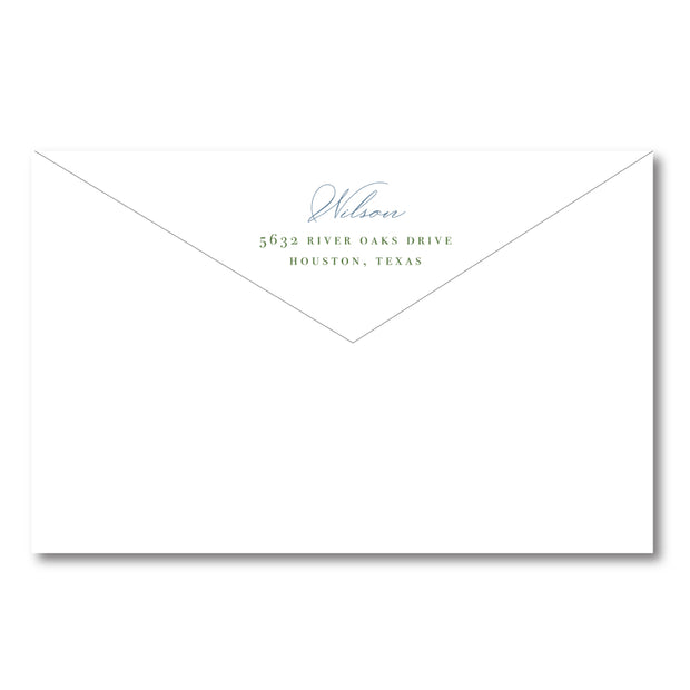 Lily of the Valley Return Address