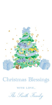 Little Boy Christmas Gift Tag