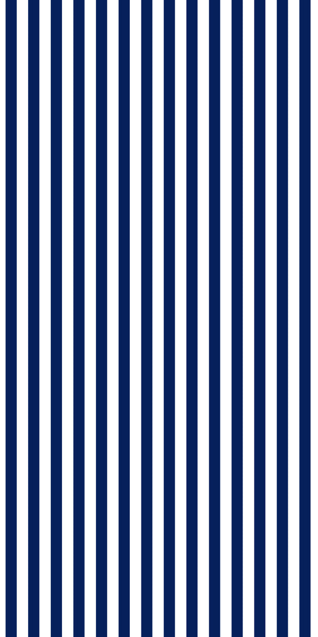 Navy Stripe Garland Gift Tag