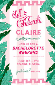 Palm Beach Prep Invitation