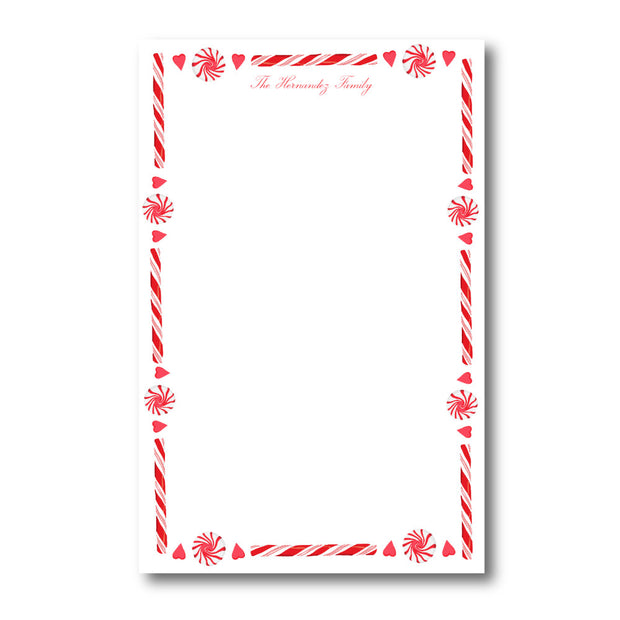 Peppermint Love Notepad