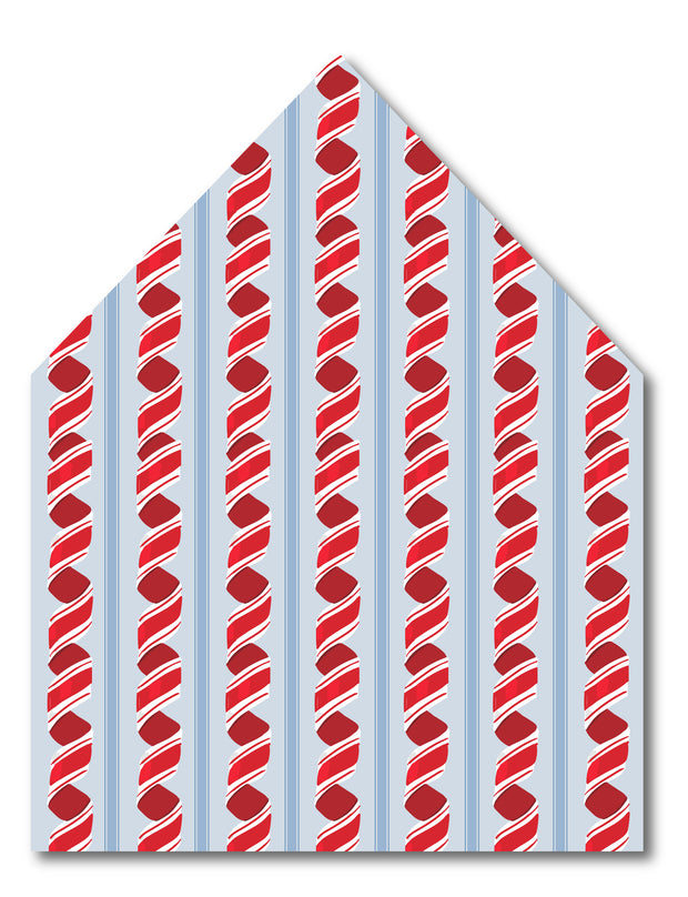 Peppermint Stripe Envelope Liner