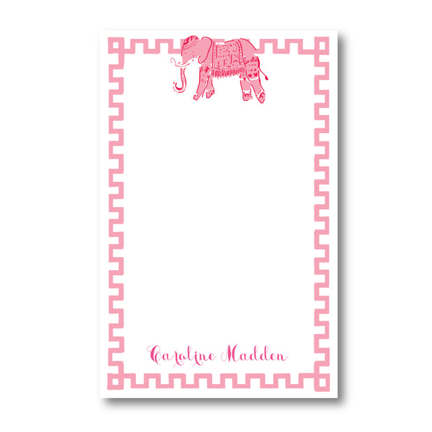 Pink Elephant Notepad