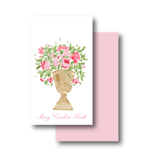 Pink/Green Garden Gift Tag