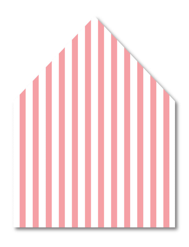 Pink Stripe Envelope Liner