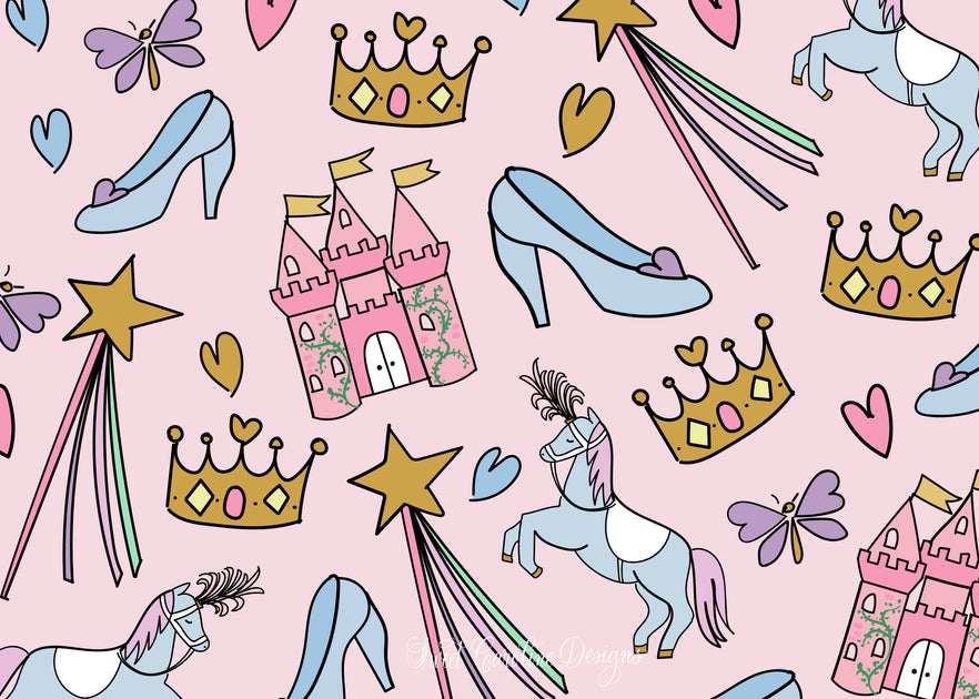 Princess Fill in the Blank Stationery – Sweet Caroline Designs
