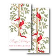 Red Birds Gift Tag
