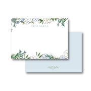 Spring Floral - Blue Stationery