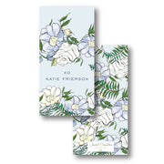 Spring Floral - Blue Gift Tag
