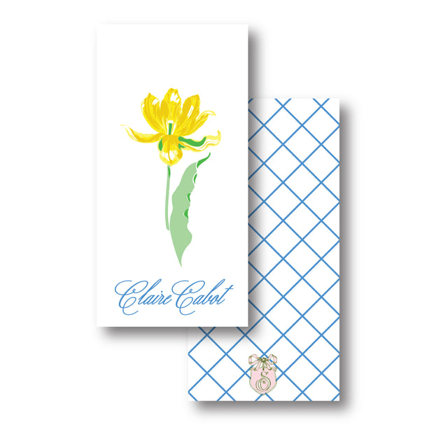 Yellow Tulips Gift Tag