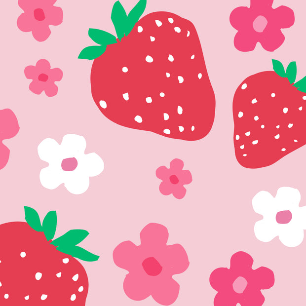 Strawberry Patch Calling Card