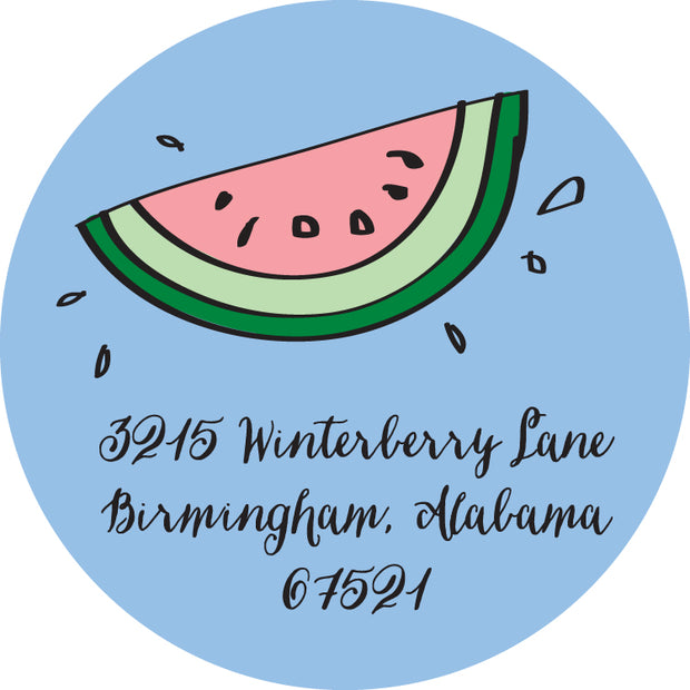 Watermelon Return Sticker